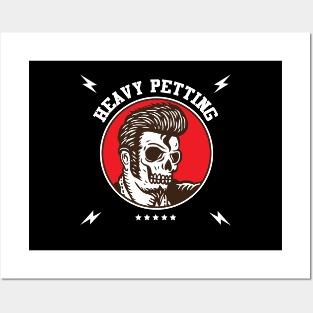Heavy Petting(Bad Manners) Wall Art by Rooscsbresundae